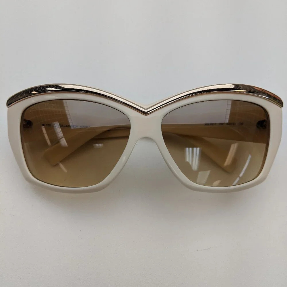 🕶️Made in Italy! Dsquared DQ0017-25F Cat Eye Sunglasses 60/13-130 / JLG232🕶️